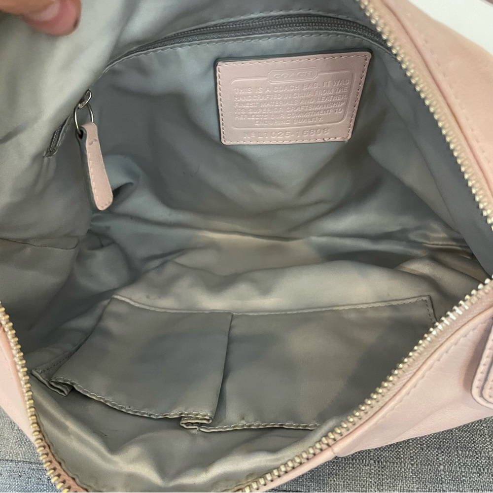 COACH Kristin Hobo Bag Convertible Crossbody - Pink - Picture 15 of 16